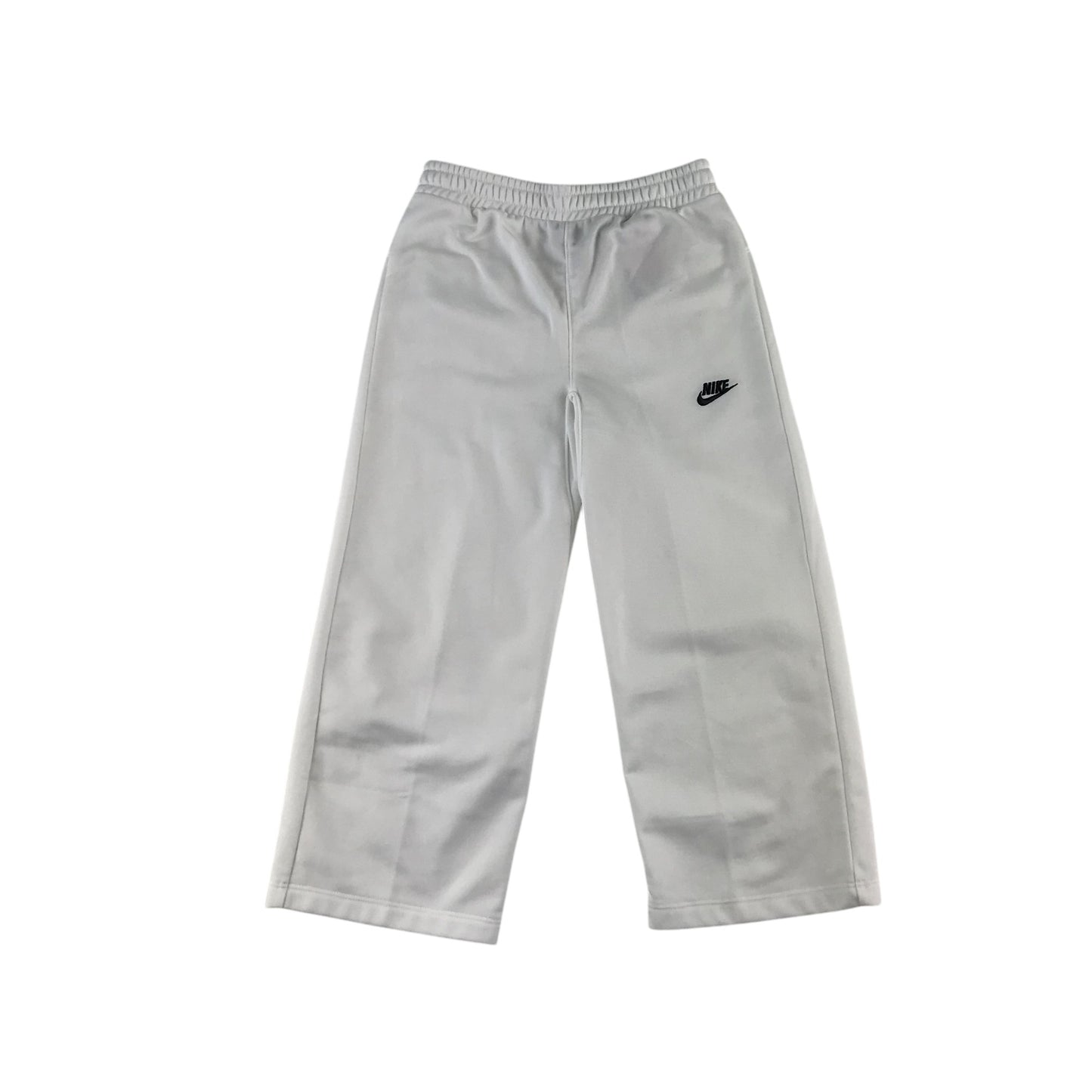 Nike joggers 4-5 years white martial arts style wide leg