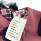 Debesos dress 4-5 years pink with bowtie and mesh shoulders