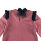 Debesos dress 4-5 years pink with bowtie and mesh shoulders