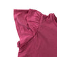 F&F t-shirt 9-10 years pink butterfly cap sleeve plain cotton