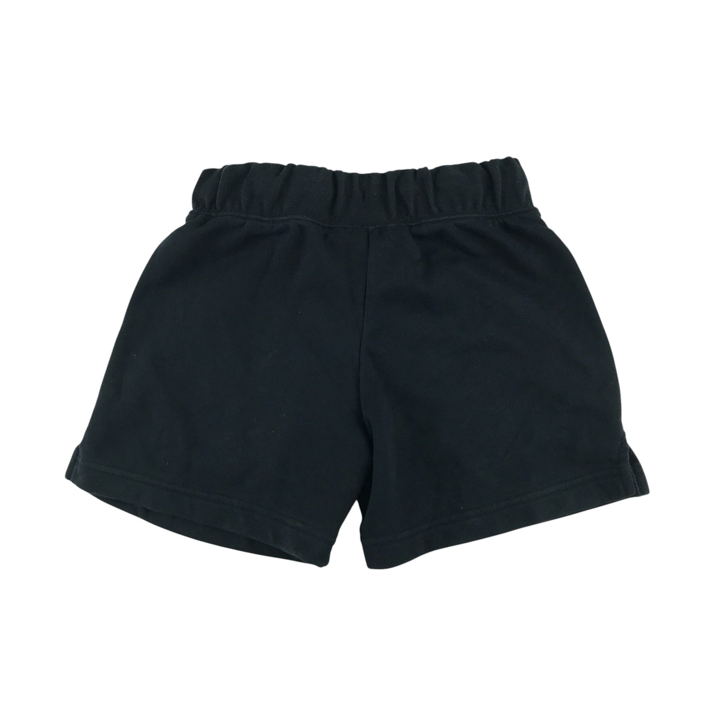 Nike shorts 8-9 years black jersey with elasticated waistband