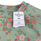 Nutmeg sweater 5-6 years light green floral