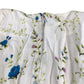 Sunny Fashion dress 5-6 years white with blue butteries and floral detailing