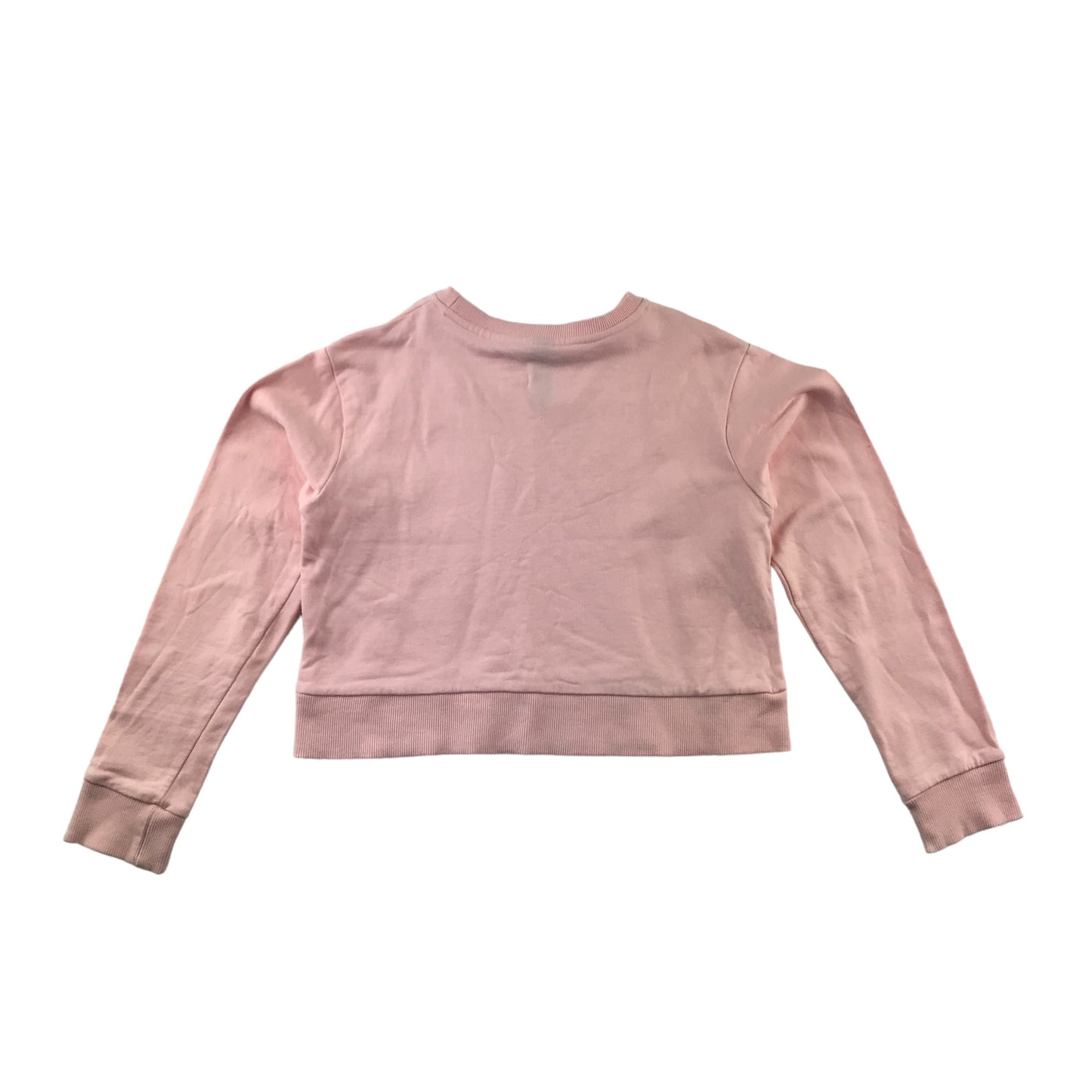 Closure London Sweater Age 12 Pink Cropped Long Sleeve Cotton