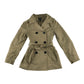 H&M coat 11-12 years beige light trench with canvas belt
