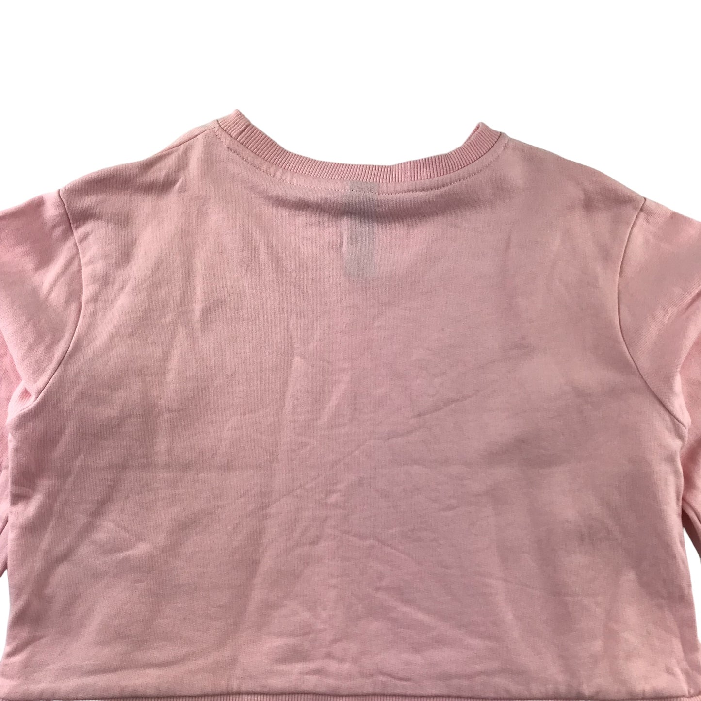 Closure London Sweater Age 12 Pink Cropped Long Sleeve Cotton