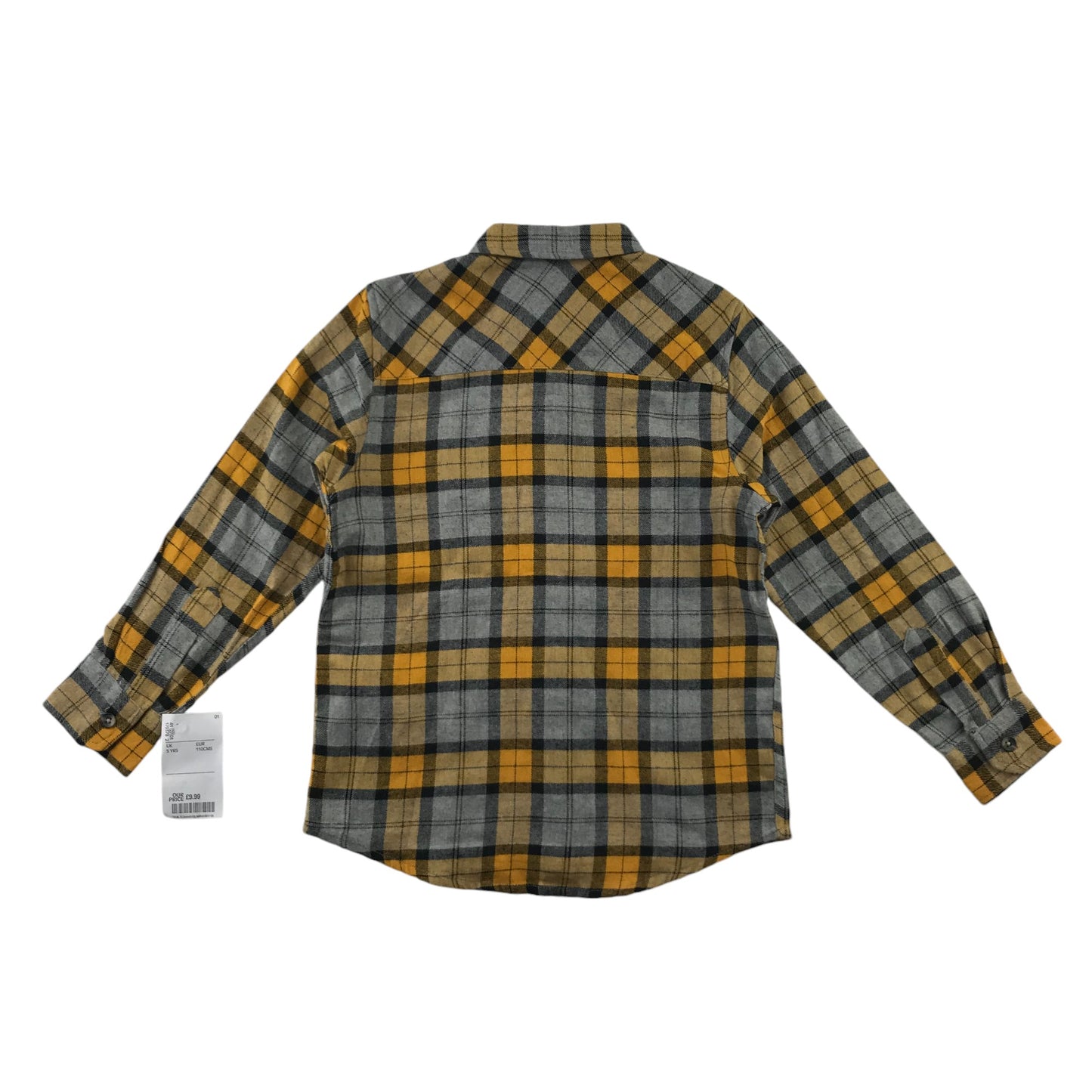 Tokyo Laundry shirt 4-5 years mustard yellow long sleeve button up