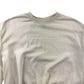 H&M Sweater Size Women XS Cream Cropped Human Being Embroidery text