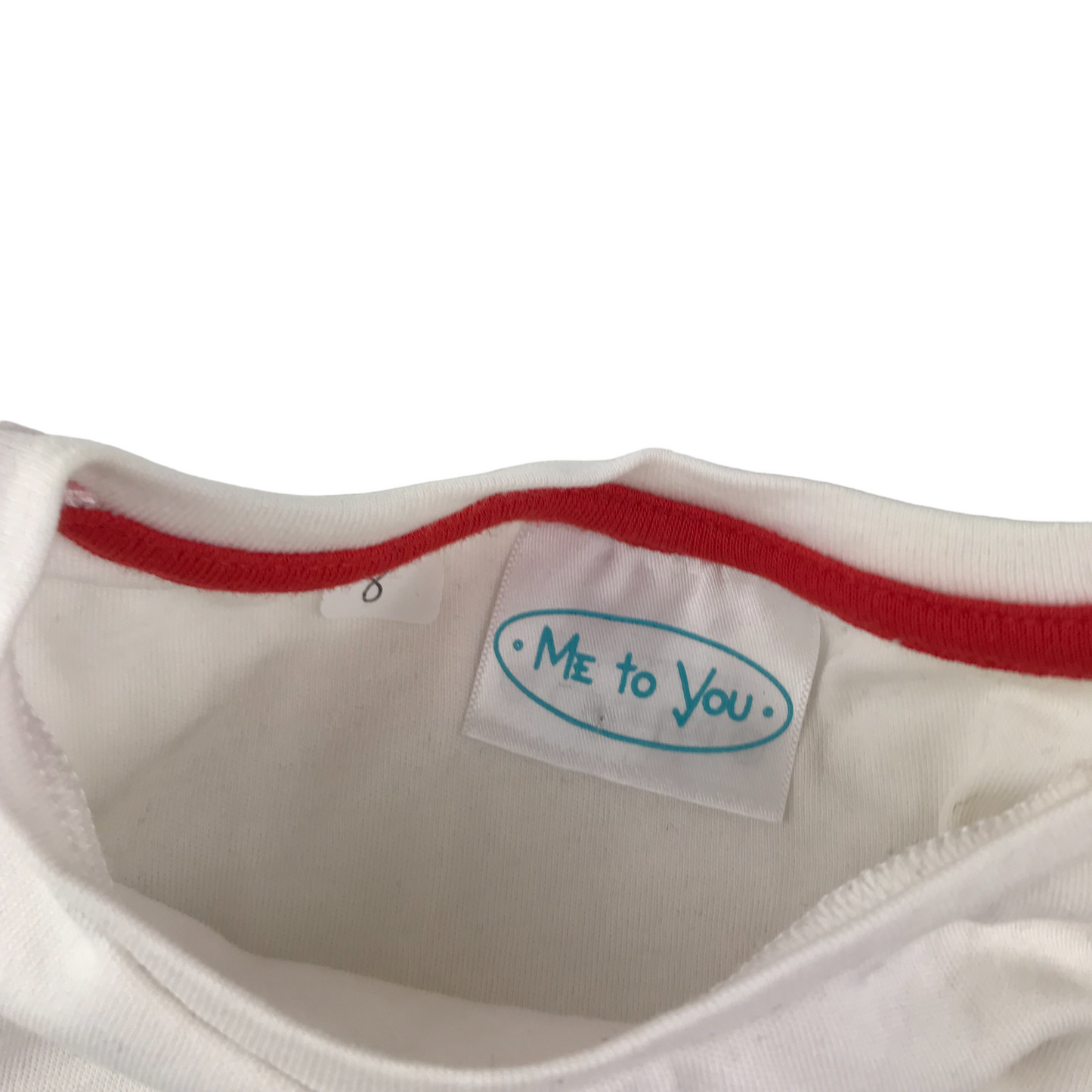 George Christmas T-Shirt Age 8 White Tatty Teddy