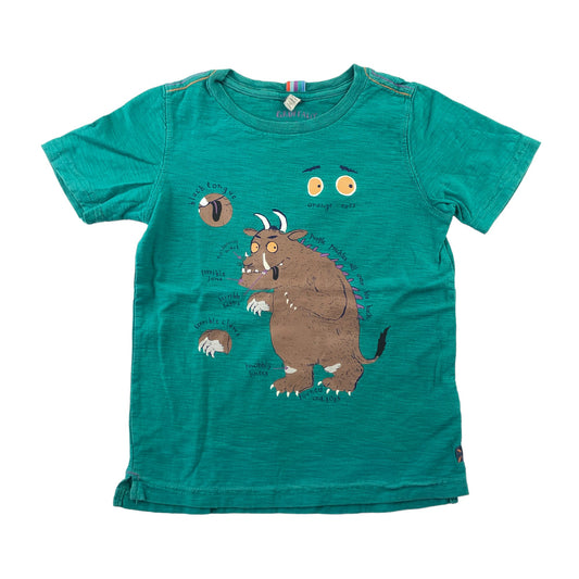 Joules T-Shirt 5-6 Years Green The Gruffalo Graphic