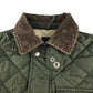GAP jacket 8-9 year green quilted light utility coat