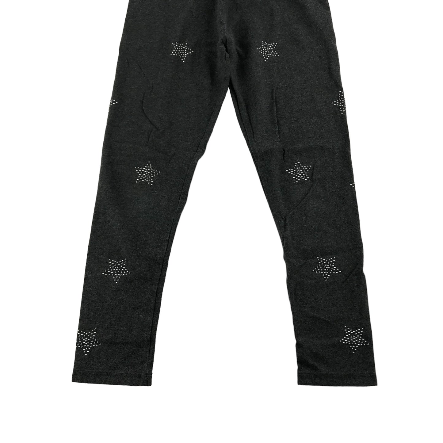 Next Leggings Age 9 Dark Grey with Stars