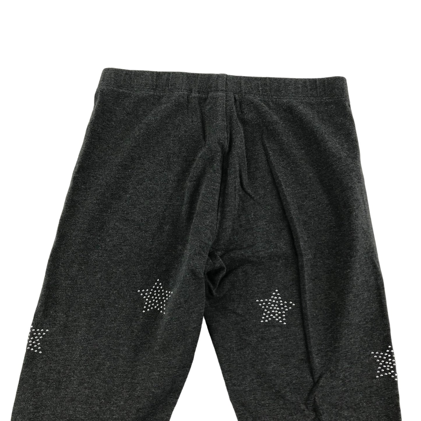 Next Leggings Age 9 Dark Grey with Stars