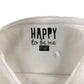 F&F t-shirt 10-11 years white embroidered The Future Is Ours text short sleeve cotton