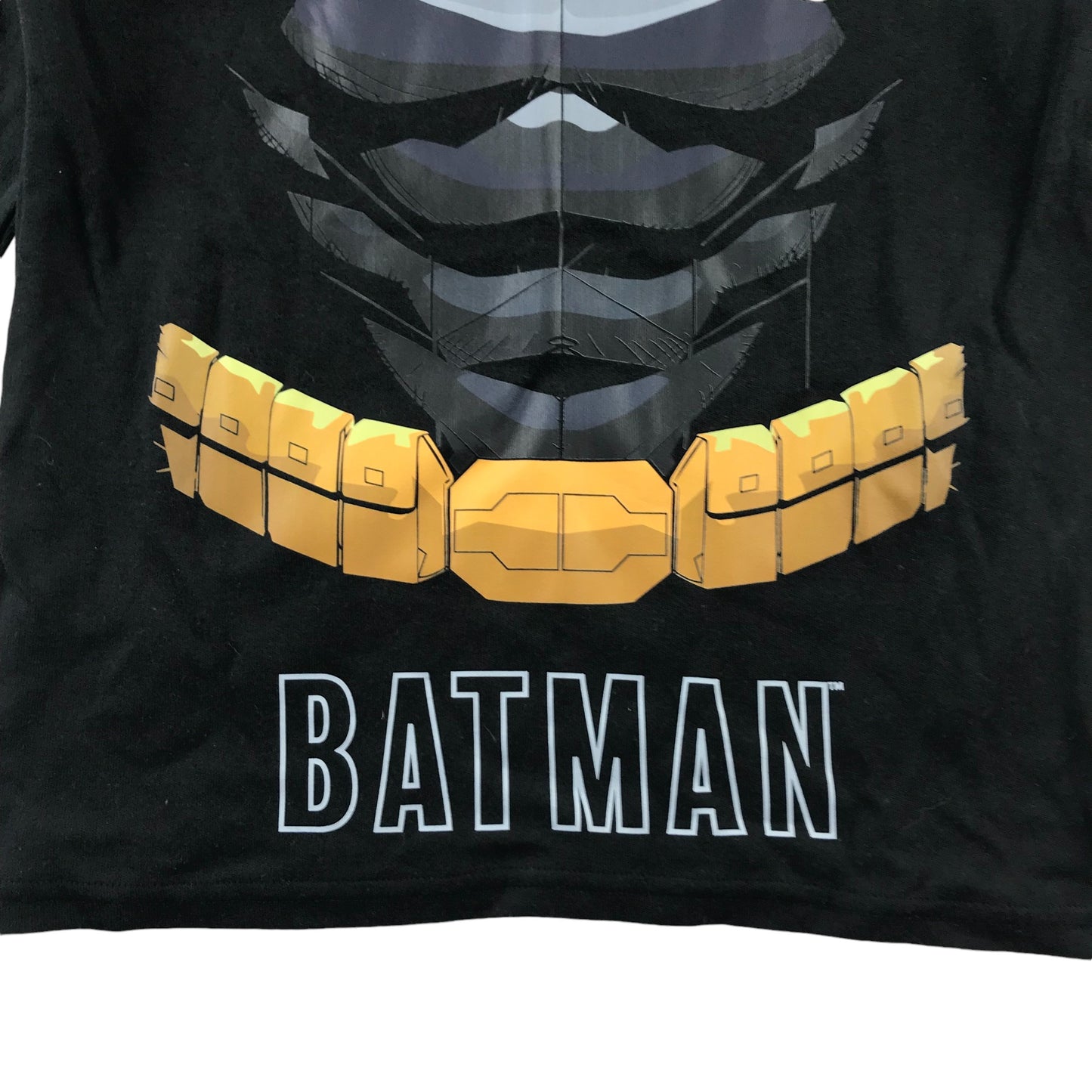 George t-shirt 10-11 years black Batman print cotton