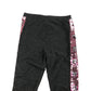 Matalan Leggings Age 9 Grey with Sparkly Pink Sequin Smiley Side Panels