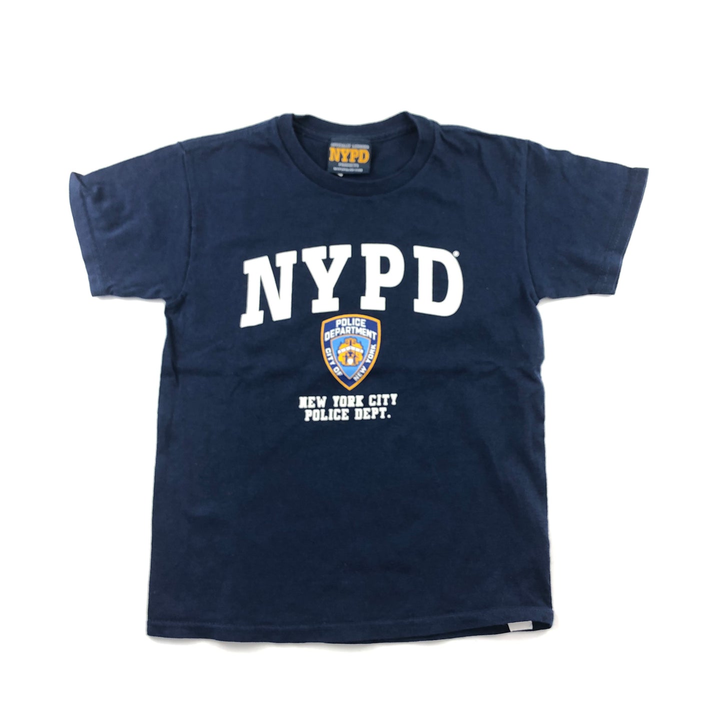 T-Shirt 6-7 Years Navy NYPD Police New York