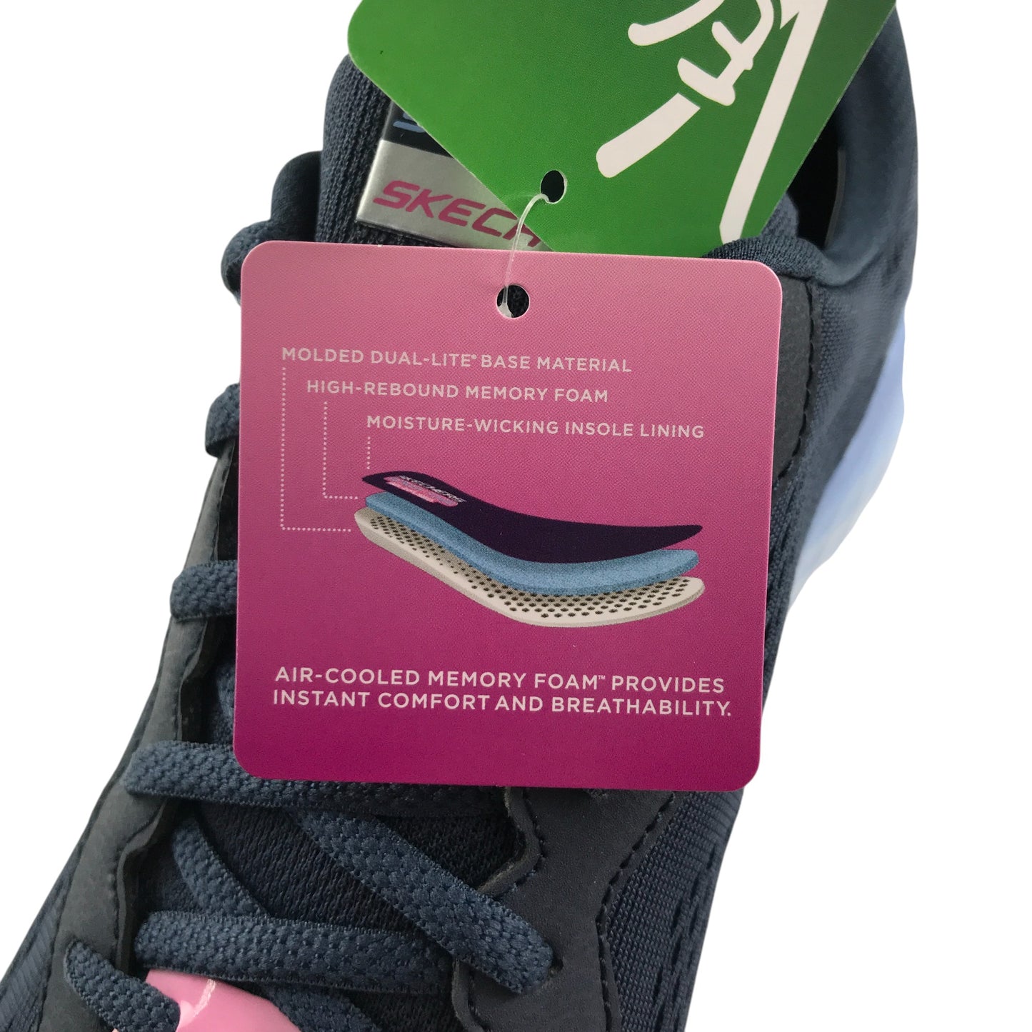 Skechers trainers navy blue vegan Skech-Lite Pro Stunning Steps