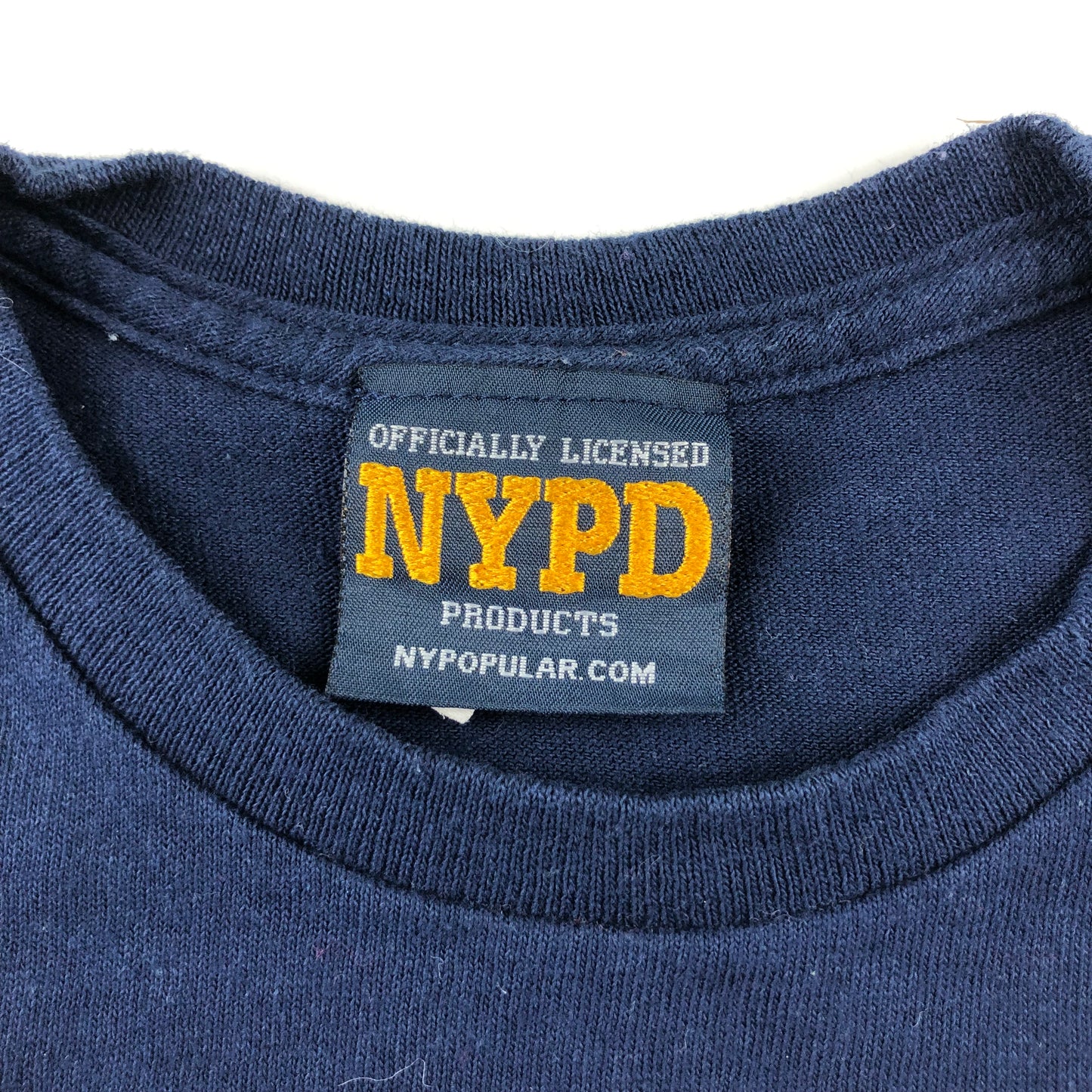 T-Shirt 6-7 Years Navy NYPD Police New York