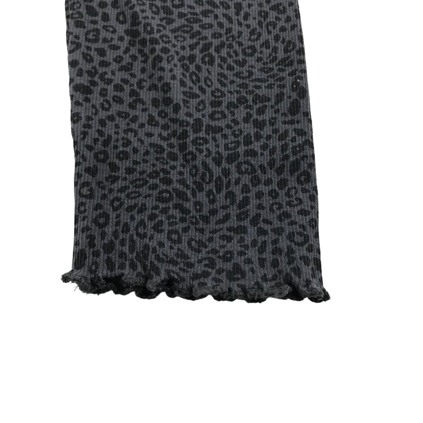 John Lewis Leggings Age 9 Grey Leopard Print Pattern