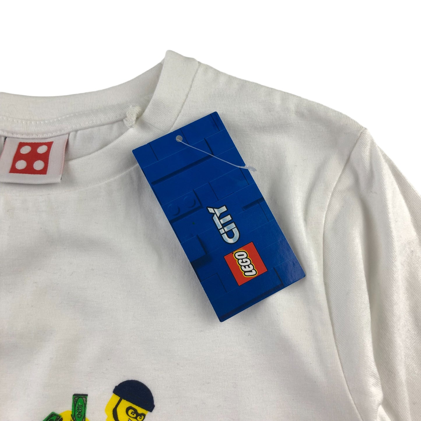 Next T-Shirt White Lego City Graphic City Crime Tee