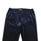 John Lewis Leggings Age 9 Navy Velvet Sparkly Dotted Pattern