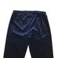John Lewis Leggings Age 9 Navy Velvet Sparkly Dotted Pattern