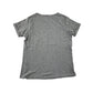 Matalan t-shirt 9-10 years grey seashell print short sleeve