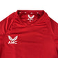 Castore sports top 9-10 years red with white detailing