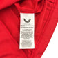Castore sports top 9-10 years red with white detailing