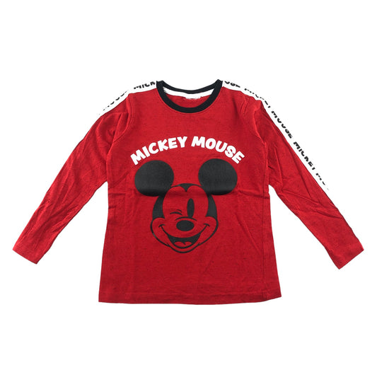 T-Shirt 6-7 Years Red Mikey Mouse Graphics