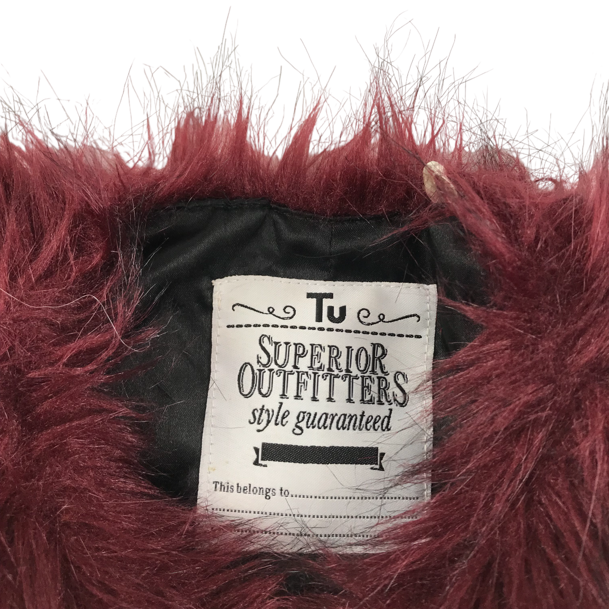 Tu pink fur clearance jacket