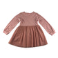 Next dress 5-6 years peachy pink sparkly mesh layer