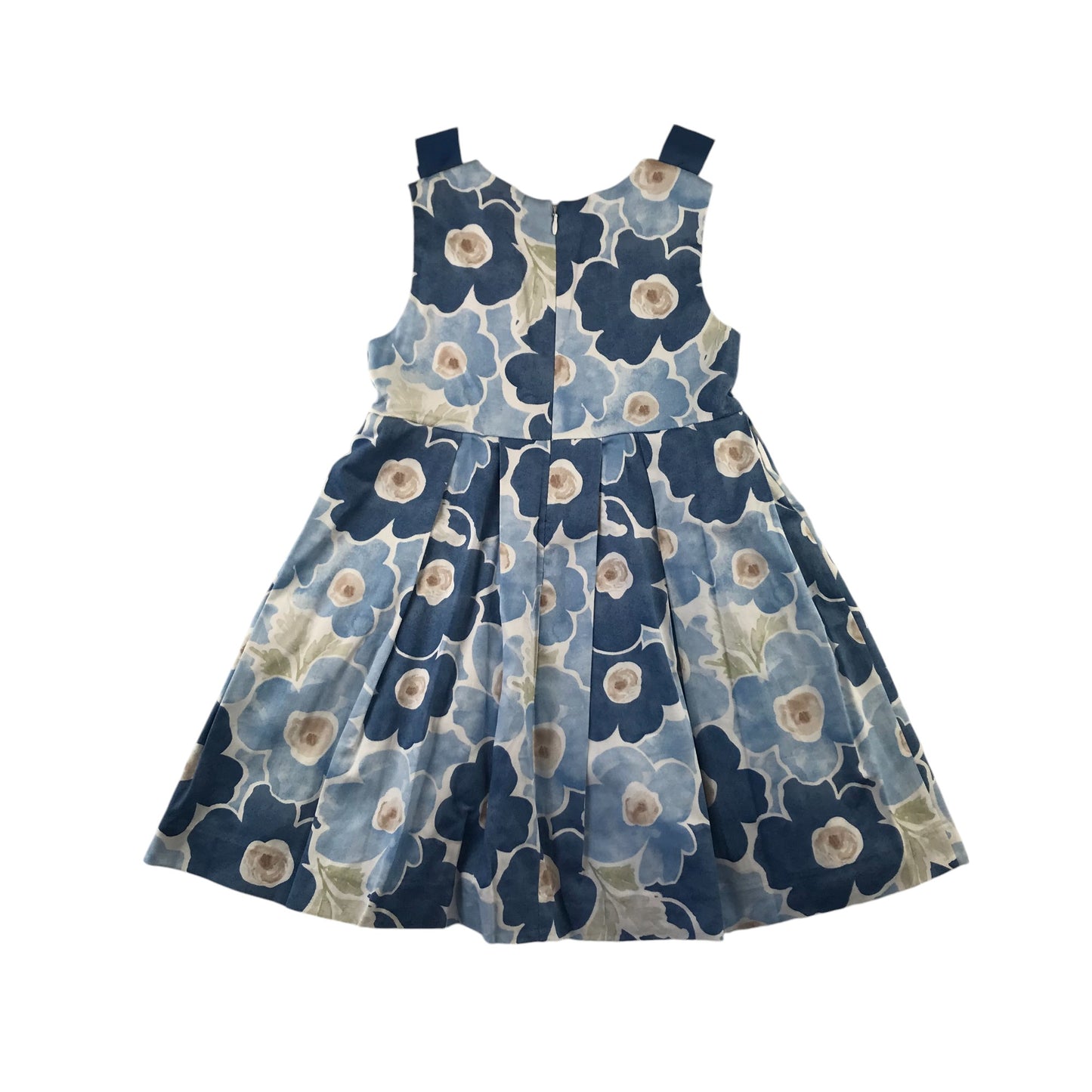 Mayoral dress 7-8 year blue and white floral