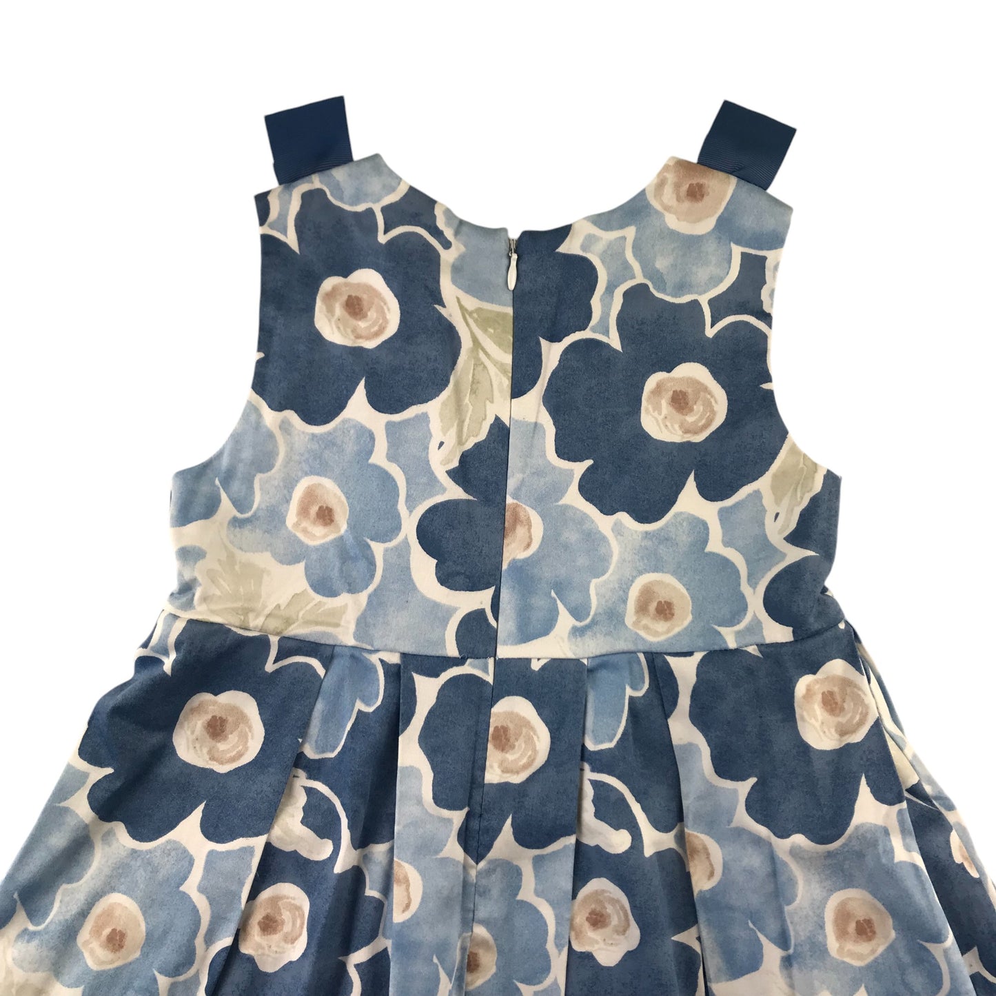 Mayoral dress 7-8 year blue and white floral