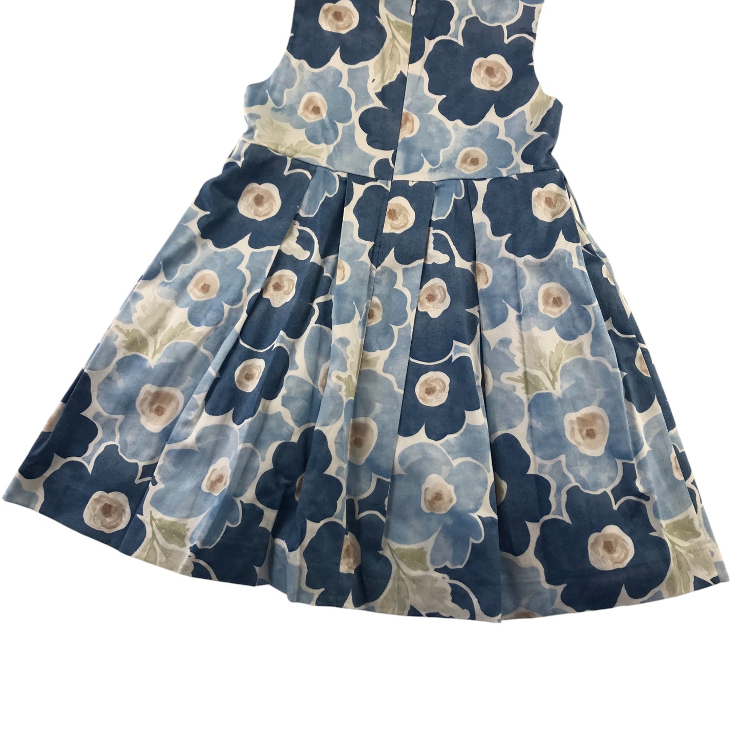 Mayoral dress 7-8 year blue and white floral