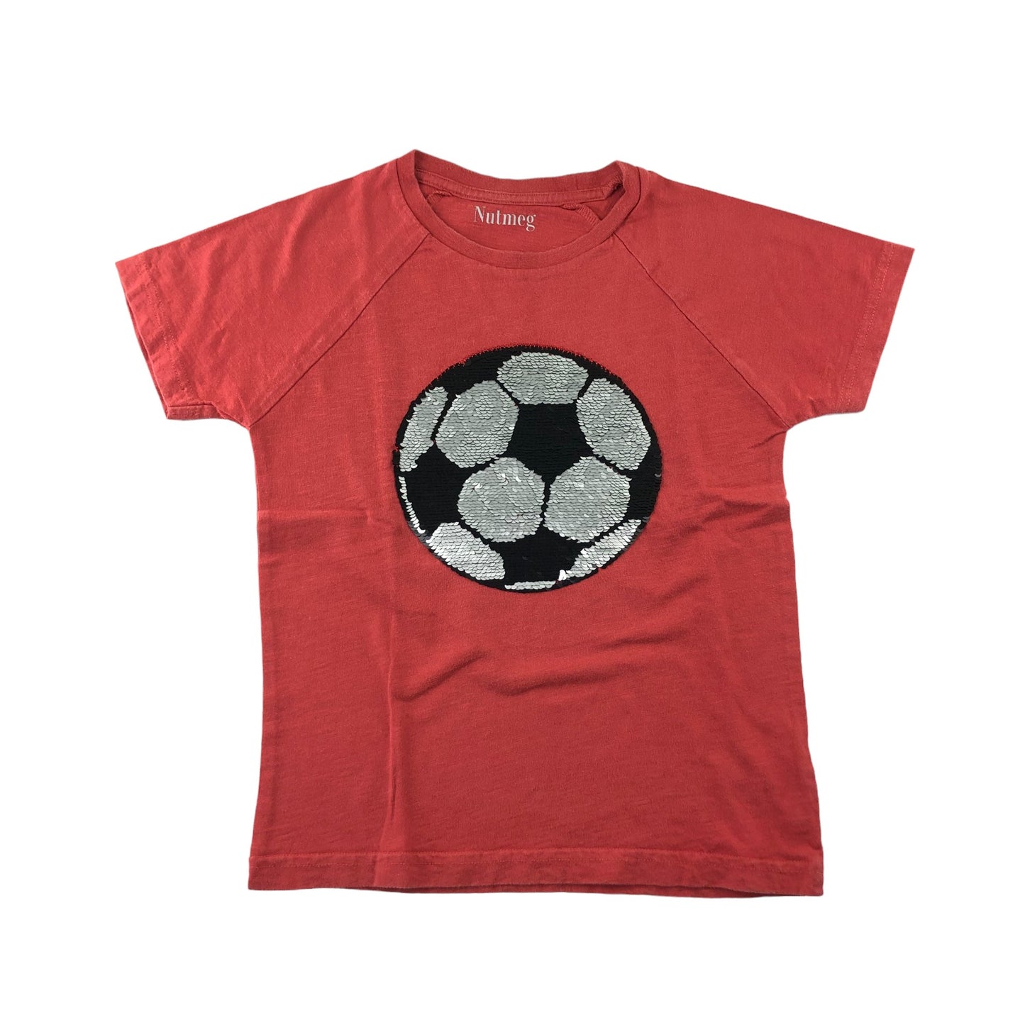 Nutmeg T-Shirt 6-7 Years burnt red Flip sequin Graphic Tee