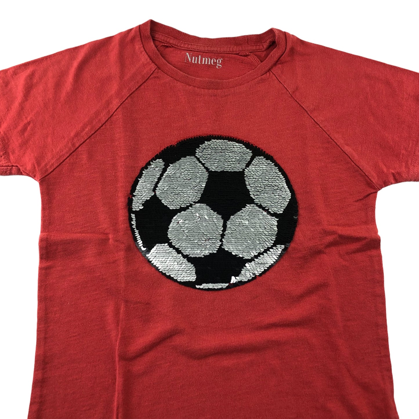 Nutmeg T-Shirt 6-7 Years burnt red Flip sequin Graphic Tee