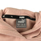 Puma hoodie 11-12 years pink with large white logo