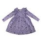 M&S dress 7-8 years lilac Disney Frozen Elsa and Anna cotton