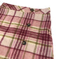 Nutmeg skirt 6-7 years pink and purple checked pattern wool mix