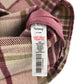 Nutmeg skirt 6-7 years pink and purple checked pattern wool mix