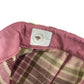 Nutmeg skirt 6-7 years pink and purple checked pattern wool mix