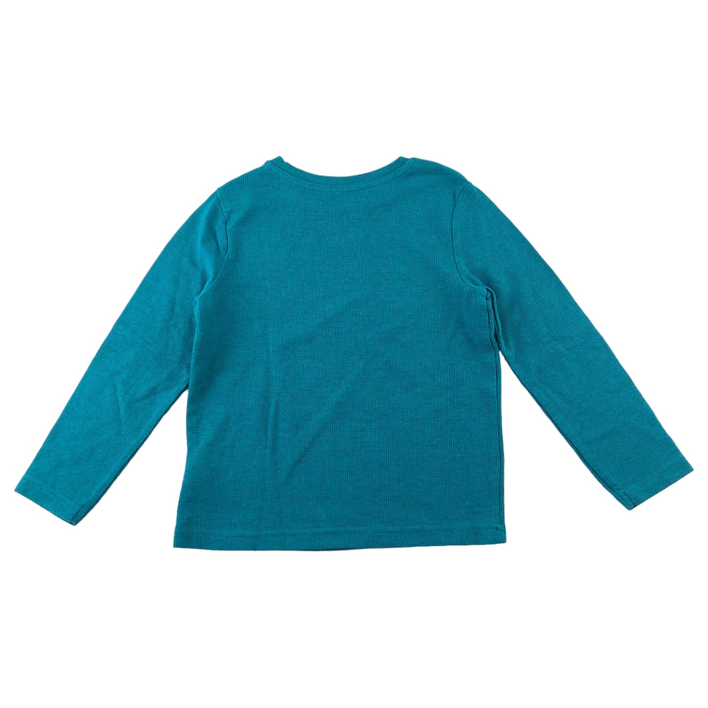 F&F T-Shirt 6-7 Years turquoise Pain with Embroidered Rocket