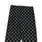 Matalan Leggings Age 10 Black Bow Tie Fishnet Print Pattern