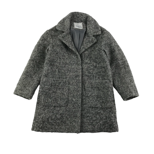 Next Coat Age 6 Grey Wool-mix A-line