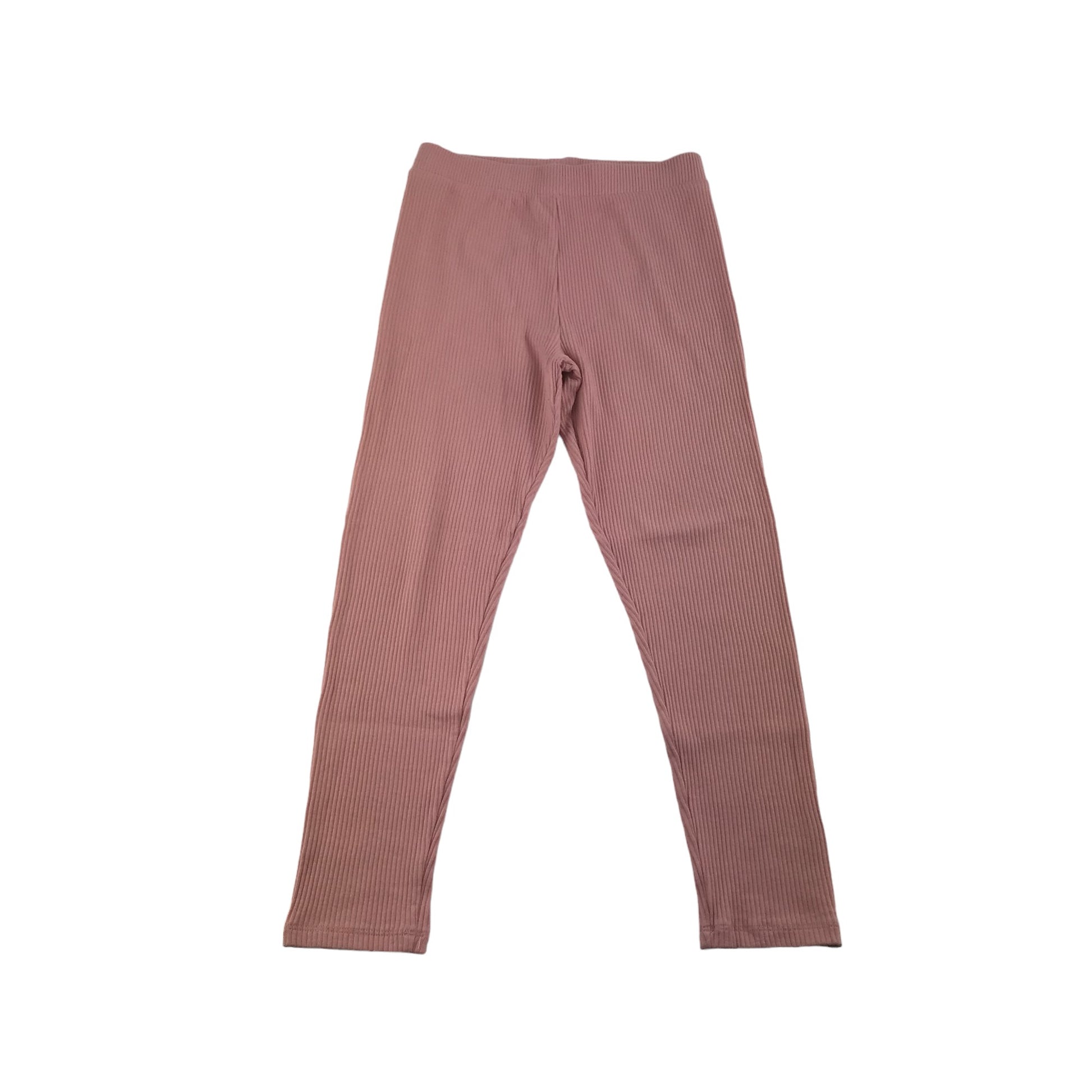 River Island Leggings Age 11 Light Pink Plain Stripy Knit Pattern –  ApparelXchange CIC