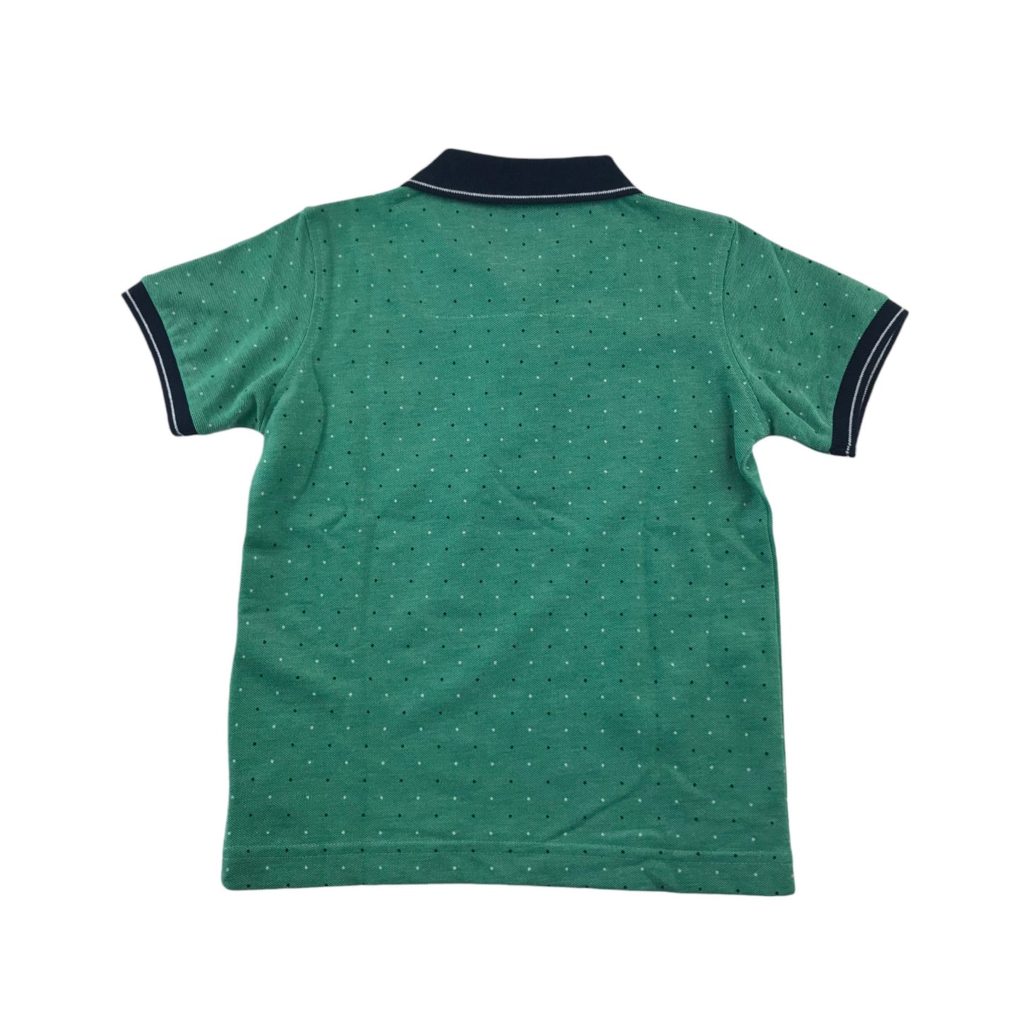 Yachting time polo shirt 5-6 years turquoise short sleeve cotton