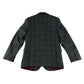 Romano suit 9 years grey check pattern jacket trousers vest and tie