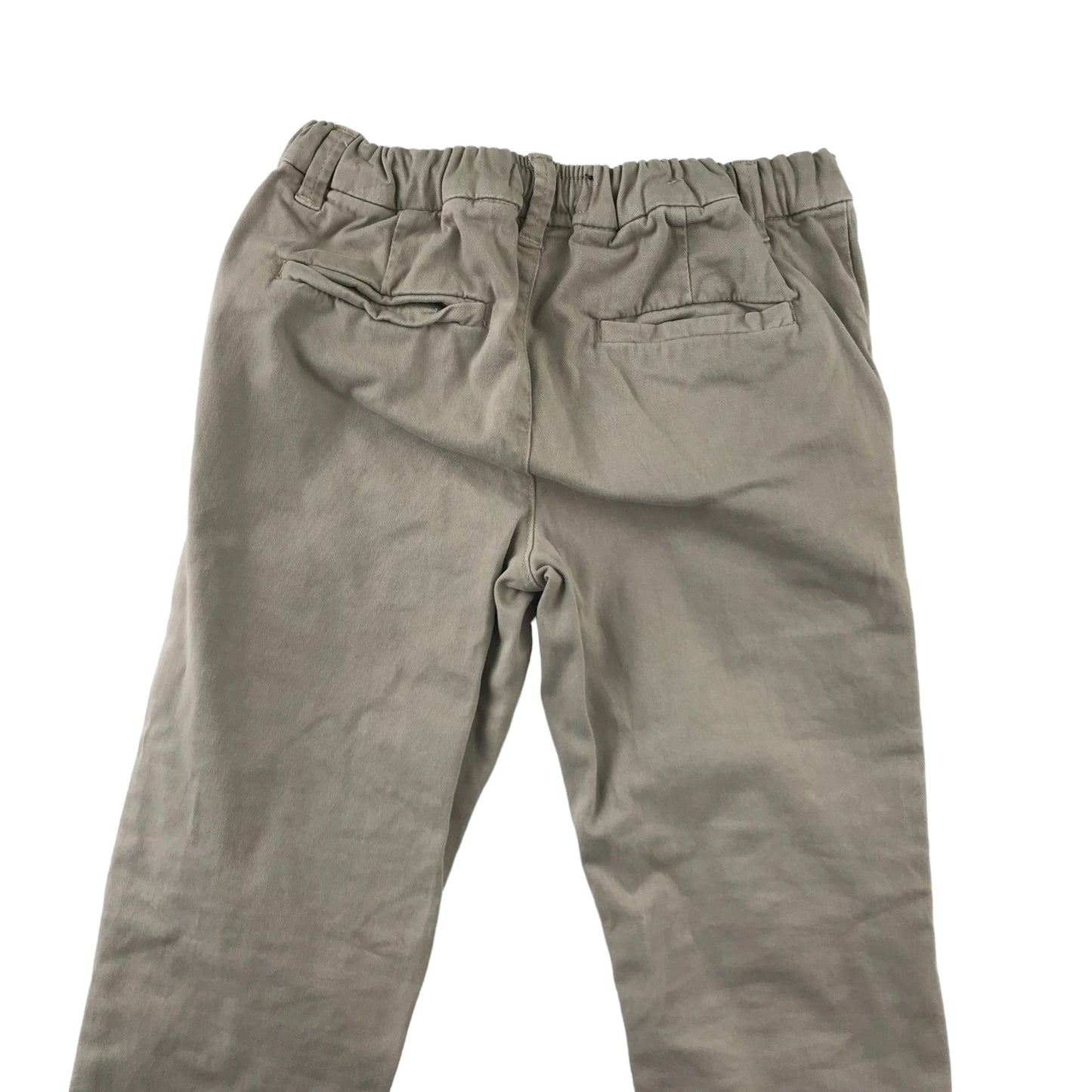 Next Trousers Age 4-5 Light Beige Chino Style